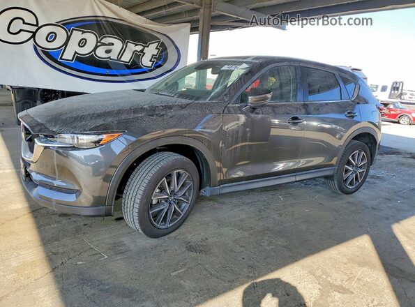 JM3KFBCM5J0438331 2018 MAZDA CX-5 Gray Przód lewy