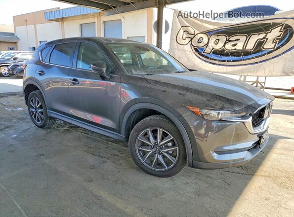 JM3KFBCM5J0438331 2018 MAZDA CX-5 Gray Przód prawy