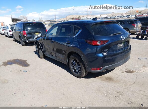 JM3KFBCM5M0451889 2021 MAZDA CX-5 Blue Հետևի ձախ