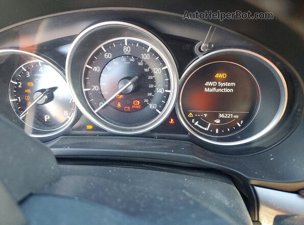 JM3KFBCM6K0600503 2019 MAZDA CX-5 Красный Вид щитка приборов