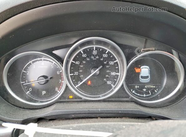JM3KFBCM6L0740942 2020 MAZDA CX-5 Красный Вид щитка приборов