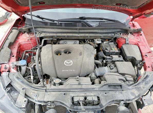 JM3KFBCM6L0740942 2020 MAZDA CX-5 Красный Вид подкапотного пространства
