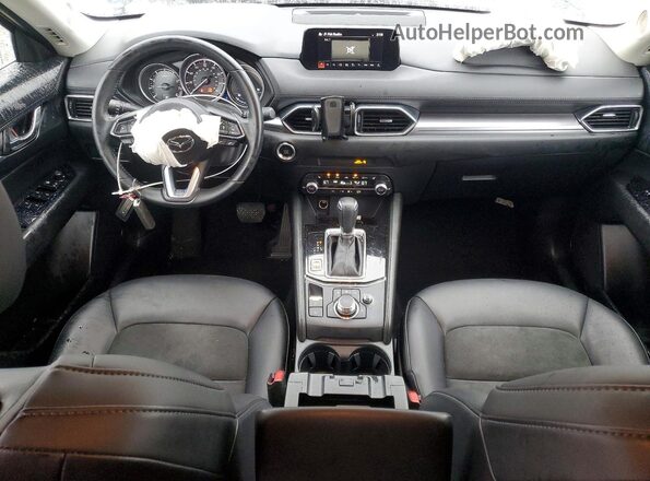 JM3KFBCM9K0646987 2019 MAZDA CX-5 Blue Առջևի վահանակի տեսք