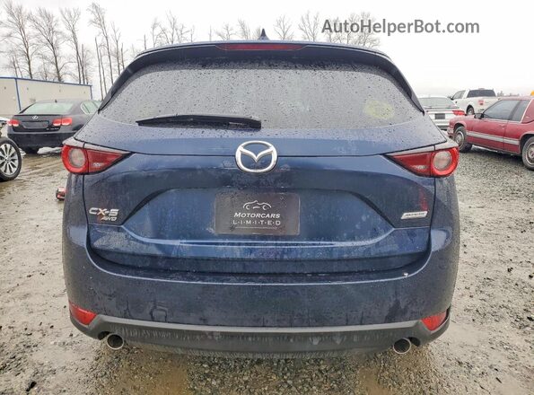 JM3KFBCM9K0646987 2019 MAZDA CX-5 Blue Հետևի տեսք