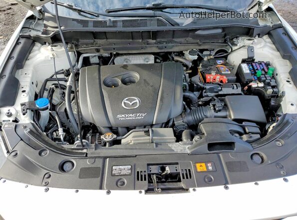 JM3KFBDL7H0189336 2017 MAZDA CX-5 Белый Вид подкапотного пространства