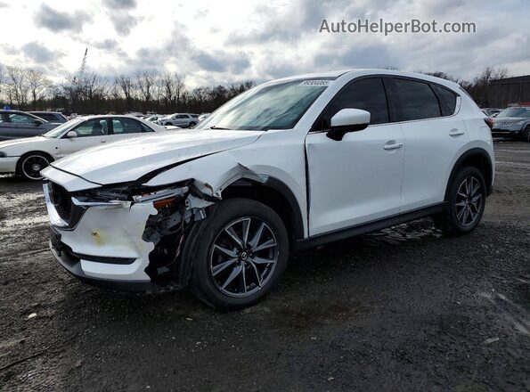 JM3KFBDL7H0189336 2017 MAZDA CX-5 Белый Передняя левая четверть