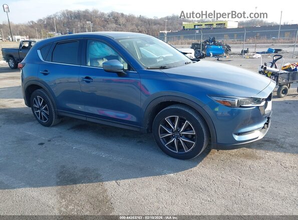 JM3KFBDM2J0410601 2018 MAZDA CX-5 Blue Przód prawy