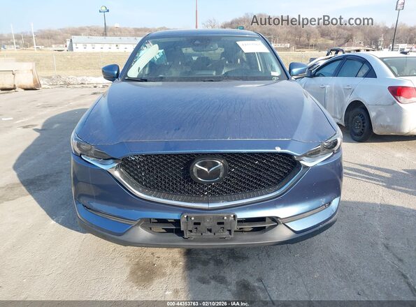 JM3KFBDM2J0410601 2018 MAZDA CX-5 Blue Widok zestawu wskaźników