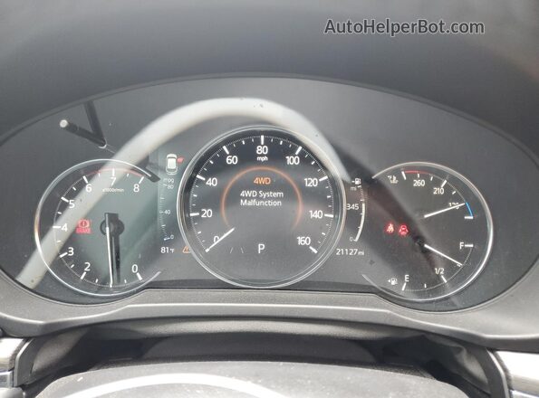 JM3KFBDM2P0143968 2023 MAZDA CX-5 Серый Вид щитка приборов