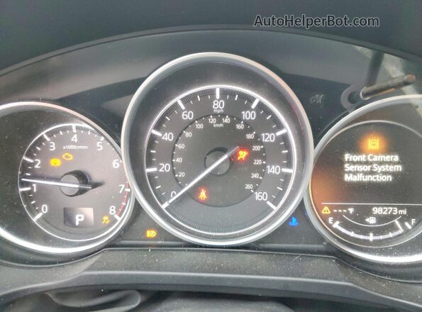 JM3KFBDM6J0401559 2018 MAZDA CX-5 Серый Вид щитка приборов