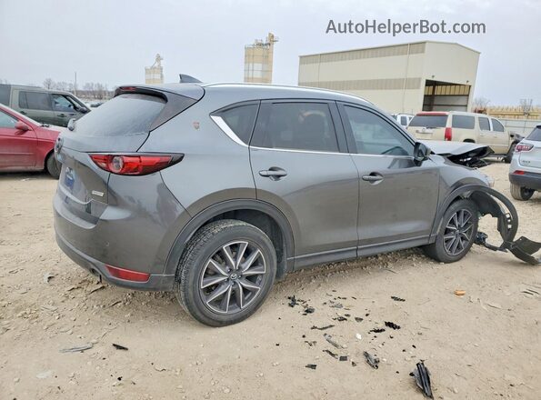 JM3KFBDM6J0401559 2018 MAZDA CX-5 Серый Задняя правая четверть