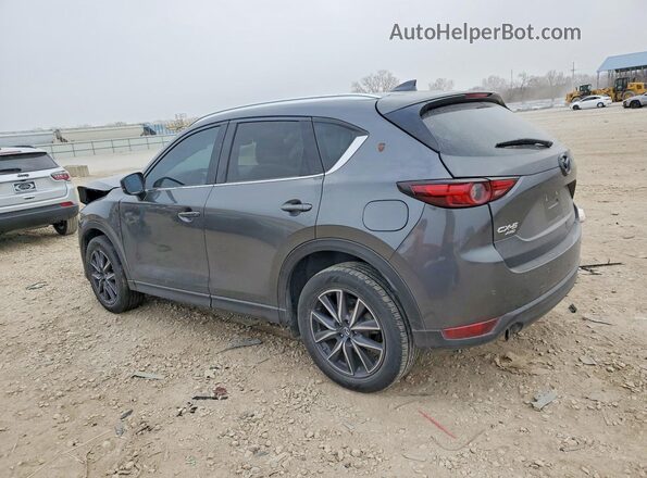 JM3KFBDM6J0401559 2018 MAZDA CX-5 Серый Задняя левая четверть