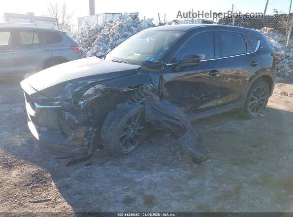 JM3KFBDM7K0552265 2019 MAZDA CX-5 Черный Передняя левая четверть