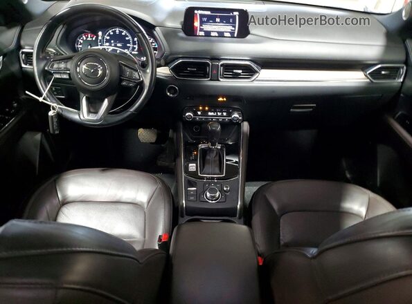JM3KFBEY2K0577219 2019 MAZDA CX-5 Серебряный Вид панели приборов