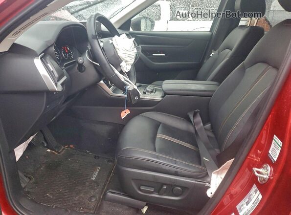 JM3KJCHD3S1114366 2025 MAZDA CX-70 Красный Вид салона спереди