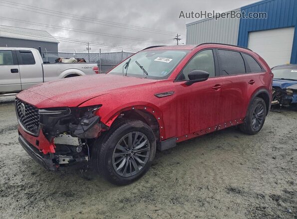 JM3KJCHD3S1114366 2025 MAZDA CX-70 Красный Передняя левая четверть