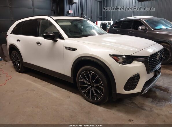 JM3KJDHA2S1130392 2025 MAZDA CX-70 PHEV White Przód prawy