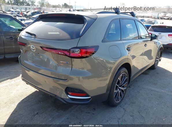JM3KJDHA5S1105759 2025 MAZDA CX-70 PHEV Коричневый Задняя правая четверть