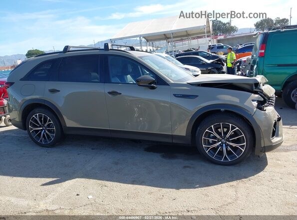 JM3KJDHA5S1105759 2025 MAZDA CX-70 PHEV Коричневый Вид задней части салона