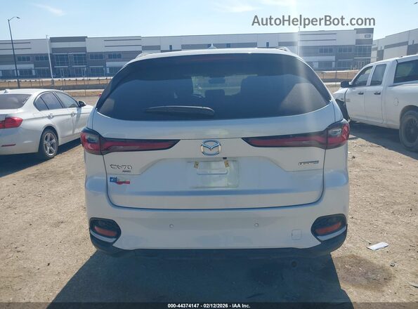 JM3KJDHA7S1101003 2025 MAZDA CX-70 PHEV Белый 