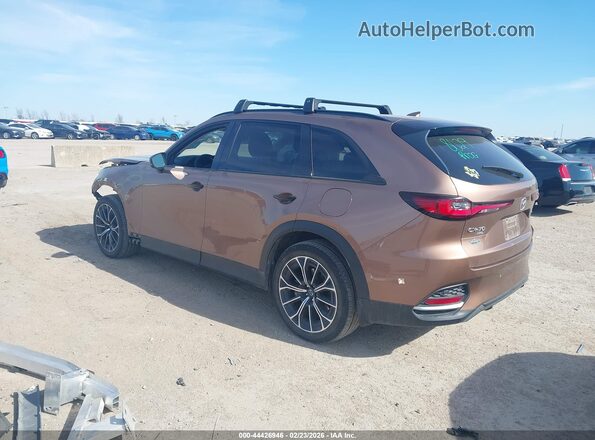JM3KJDHA7S1109232 2025 MAZDA CX-70 PHEV Коричневый Задняя левая четверть