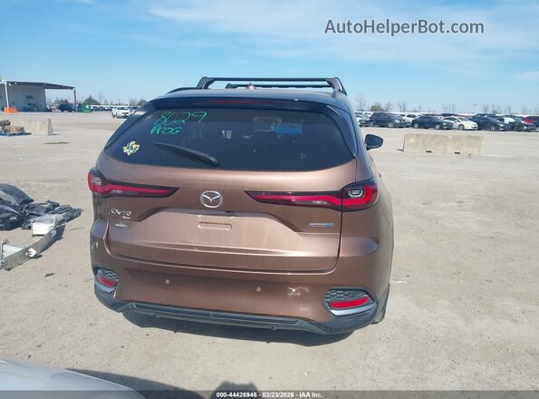 JM3KJDHA7S1109232 2025 MAZDA CX-70 PHEV Коричневый 