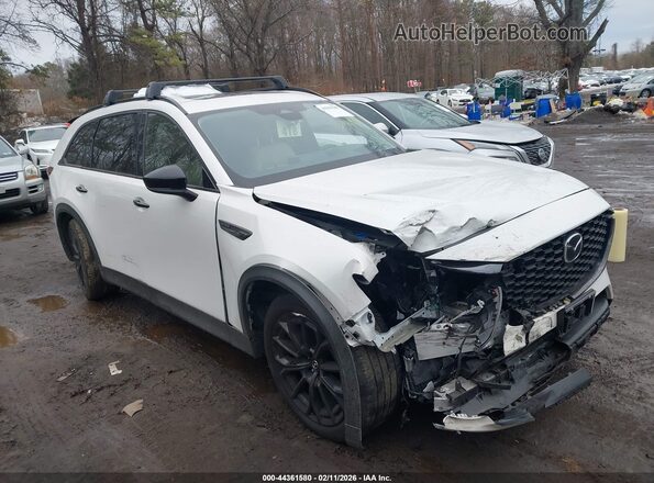 JM3KJDHD8S1116751 2025 MAZDA CX-70 White Widok wnętrza z tyłu