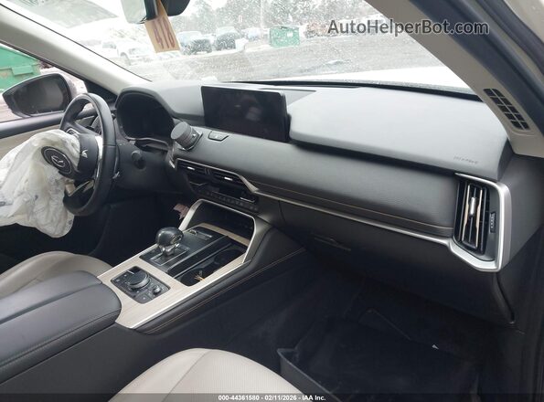JM3KJDHD8S1116751 2025 MAZDA CX-70 White Widok wnętrza z przodu