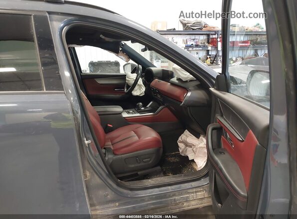JM3KJEHAXS1110560 2025 MAZDA CX-70 PHEV Blue Widok wnętrza z przodu