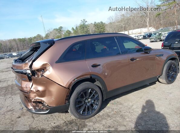 JM3KJEHDXS1129877 2025 MAZDA CX-70 Коричневый Задняя правая четверть