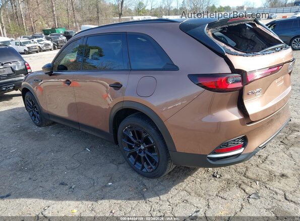 JM3KJEHDXS1129877 2025 MAZDA CX-70 Коричневый Задняя левая четверть
