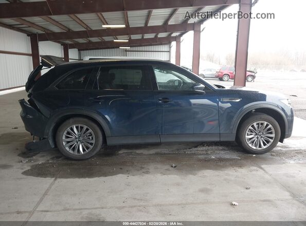 JM3KKBHA3R1159511 2024 MAZDA CX-90 PHEV Blue Vista interior trasera