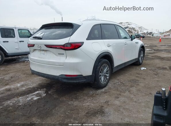 JM3KKBHA6S1238371 2025 MAZDA CX-90 PHEV Белый Задняя правая четверть