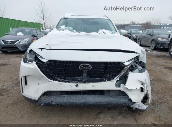 JM3KKBHA6S1238371 2025 MAZDA CX-90 PHEV Белый Вид щитка приборов