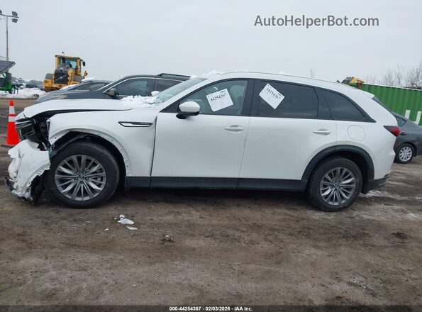 JM3KKBHA6S1238371 2025 MAZDA CX-90 PHEV Белый Панорамный вид салона 360°