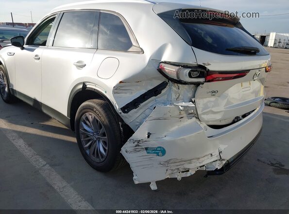 JM3KKBHA8S1197693 2025 MAZDA CX-90 PHEV Белый Вид спереди