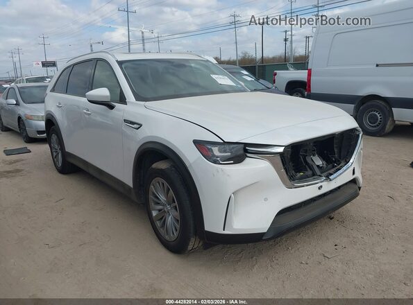 JM3KKBHD8S1256560 2025 MAZDA CX-90 Белый Передняя правая четверть