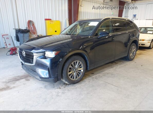 JM3KKCHD0R1107544 2024 MAZDA CX-90 Синий Передняя левая четверть