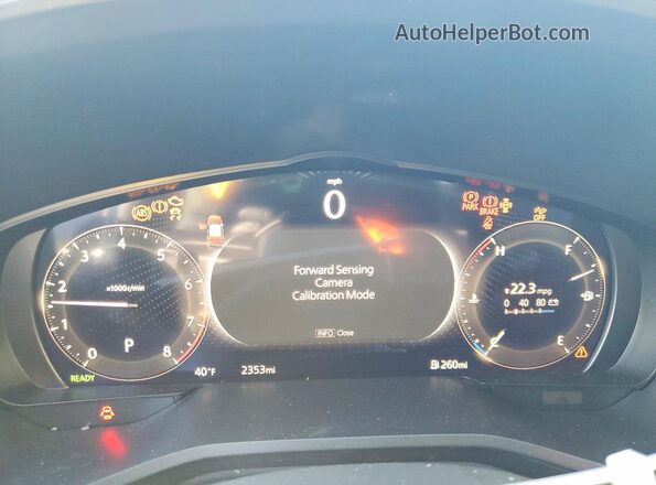 JM3KKCHD0T1365084 2026 MAZDA CX-90 Black Widok zestawu wskaźników
