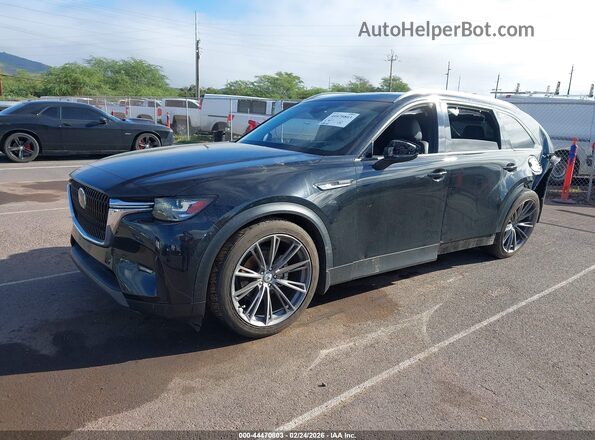 JM3KKCHD6R1114918 2024 MAZDA CX-90 Черный Передняя левая четверть