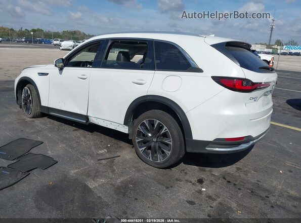 JM3KKDHA4R1149694 2024 MAZDA CX-90 PHEV White Հետևի ձախ