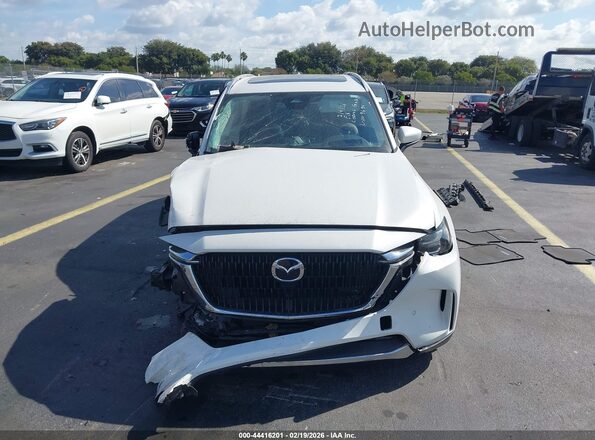 JM3KKDHA4R1149694 2024 MAZDA CX-90 PHEV White Սալոնի հետևի տեսք