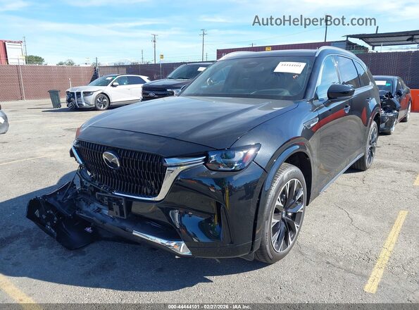JM3KKDHC6S1233717 2025 MAZDA CX-90 Черный Передняя левая четверть
