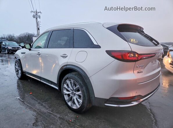JM3KKDHD0R1125225 2024 MAZDA CX-90 Серебряный Задняя левая четверть