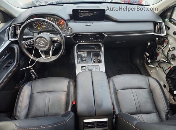 JM3KKDHD0R1125225 2024 MAZDA CX-90 Серебряный Вид панели приборов