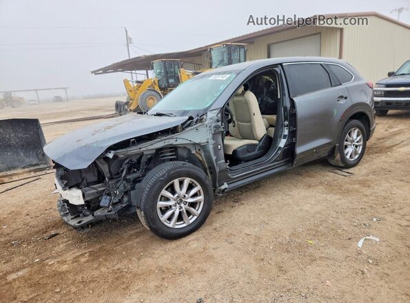 JM3TCABY2H0138008 2017 MAZDA CX-9 Серый Передняя левая четверть