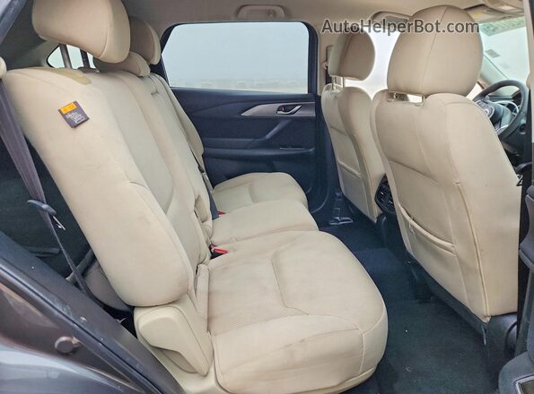 JM3TCABY2H0138008 2017 MAZDA CX-9 Серый Вид задней части салона
