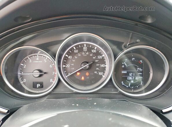 JM3TCABY3G0122883 2016 MAZDA CX-9 Белый Вид щитка приборов