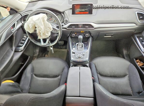 JM3TCABY9G0109863 2016 MAZDA CX-9 White Widok deski rozdzielczej