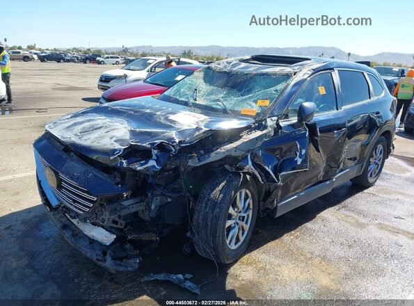 JM3TCACY0J0221165 2018 MAZDA CX-9 Black Widok z przodu